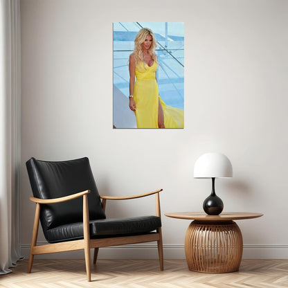 Victoria Silvstedt Sexy Female Model Singer Actor Poster Wall Art Print Home Wall Decor