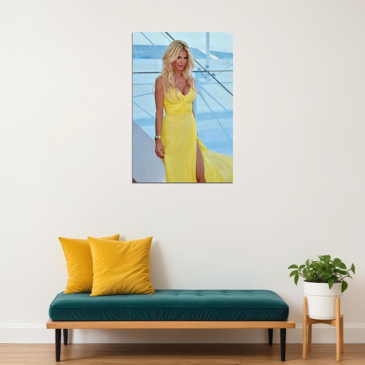 Victoria Silvstedt Sexy Female Model Singer Actor Poster Wall Art Print Home Wall Decor