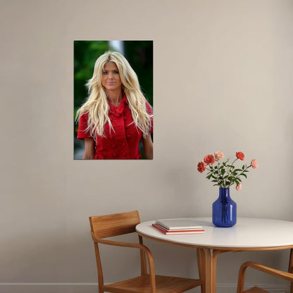 Victoria Silvstedt Sexy Female Model Actor Singer Poster Wall Art Print Home Wall Decor