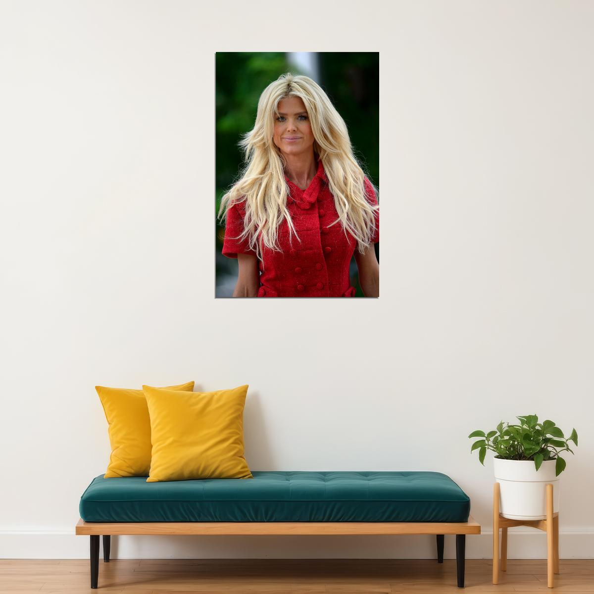 Victoria Silvstedt Sexy Female Model Actor Singer Poster Wall Art Print Home Wall Decor