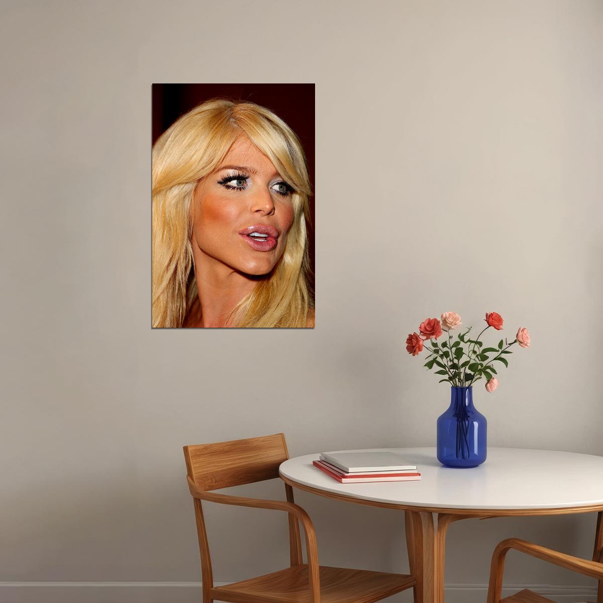 Victoria Silvstedt Sexy Female Model Fashion Poster Wall Art Print Home Wall Decor