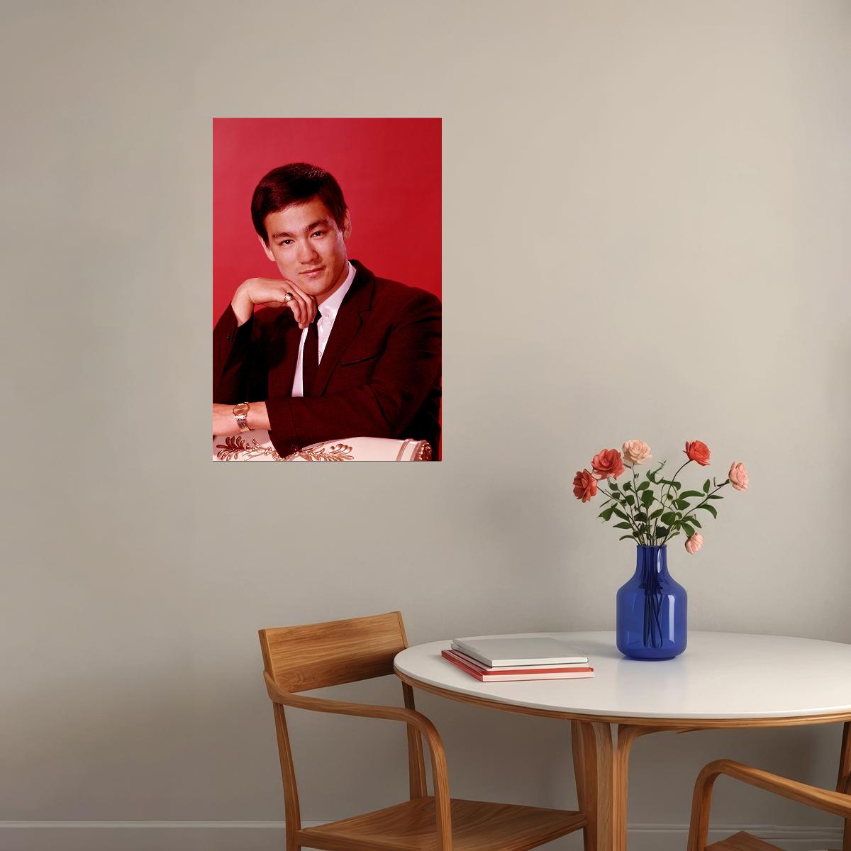 Bruce Lee Actor Artist Karate Maker Poster Wall Art Print Home Wall Decor