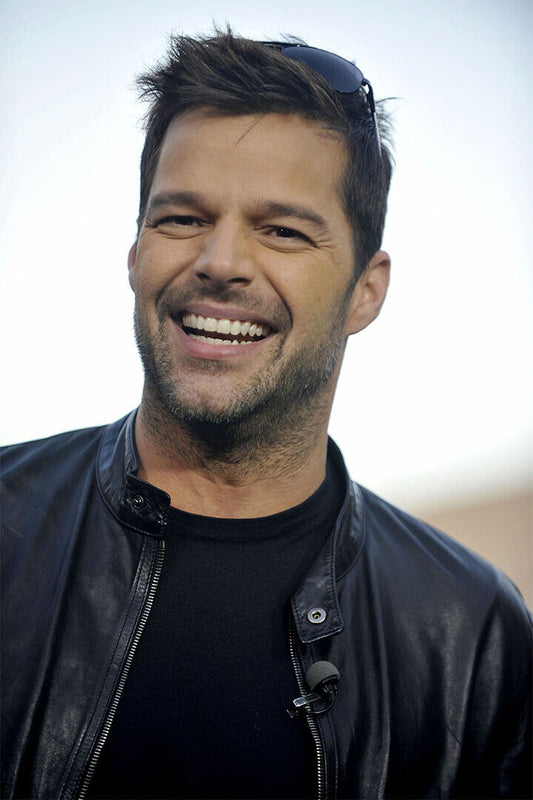 Ricky Martin Dark Gray Sweater Songwriter Poster Wall Art Print Home Wall Decor