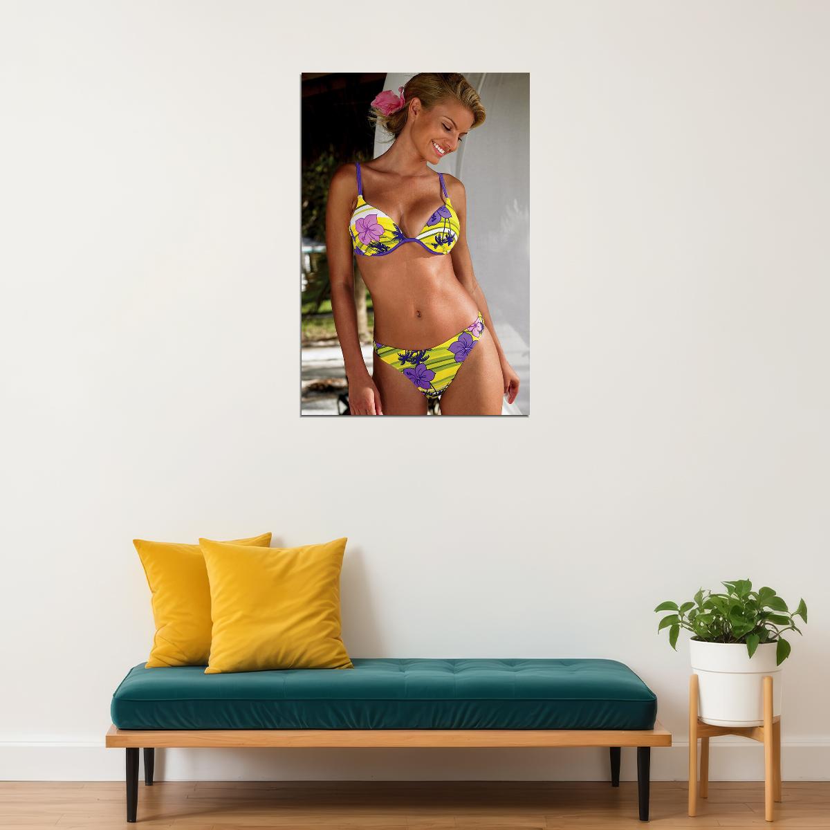 Angela Marcello Sexy Model Beautiful Poster Wall Art Print Home Wall Decor