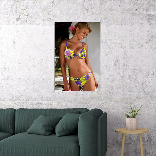 Angela Marcello Sexy Model Beautiful Poster Wall Art Print Home Wall Decor