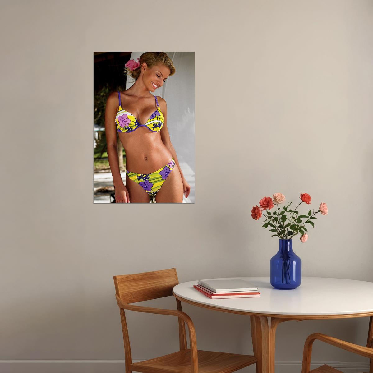 Angela Marcello Sexy Model Beautiful Poster Wall Art Print Home Wall Decor