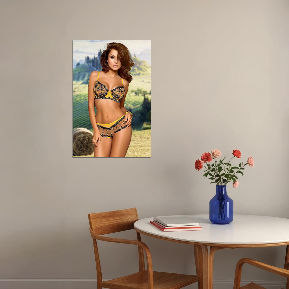 Natalia Siwiec Sexy Female Model Poster Wall Art Print Home Wall Decor
