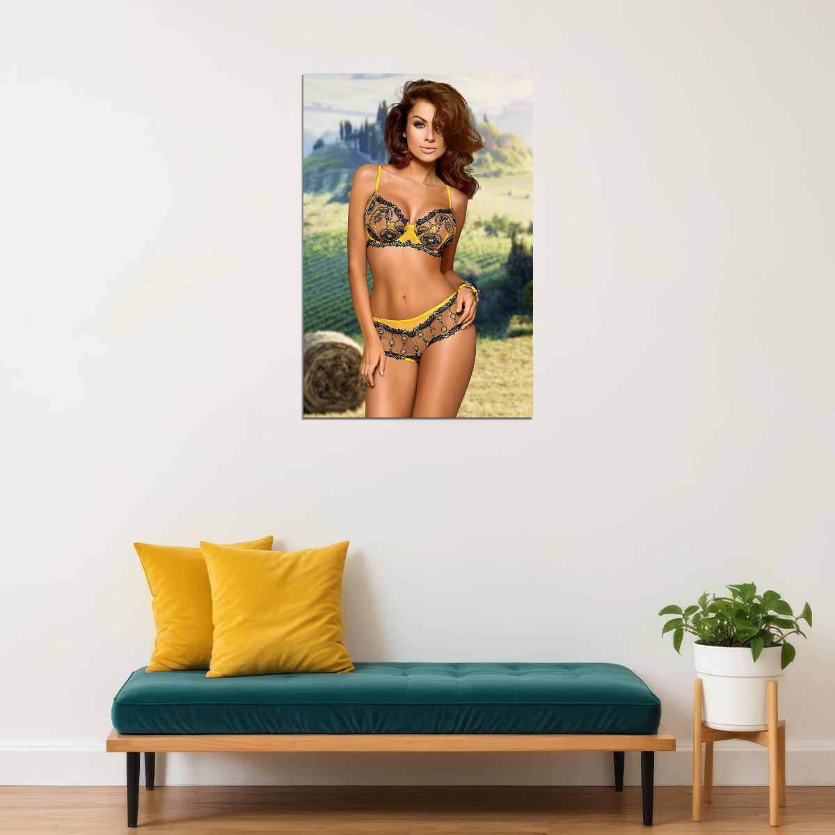 Natalia Siwiec Sexy Female Model Poster Wall Art Print Home Wall Decor