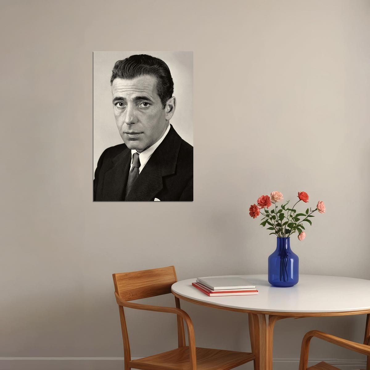 Humphrey Bogart Artist American Actress Poster Wall Art Print Home Wall Decor