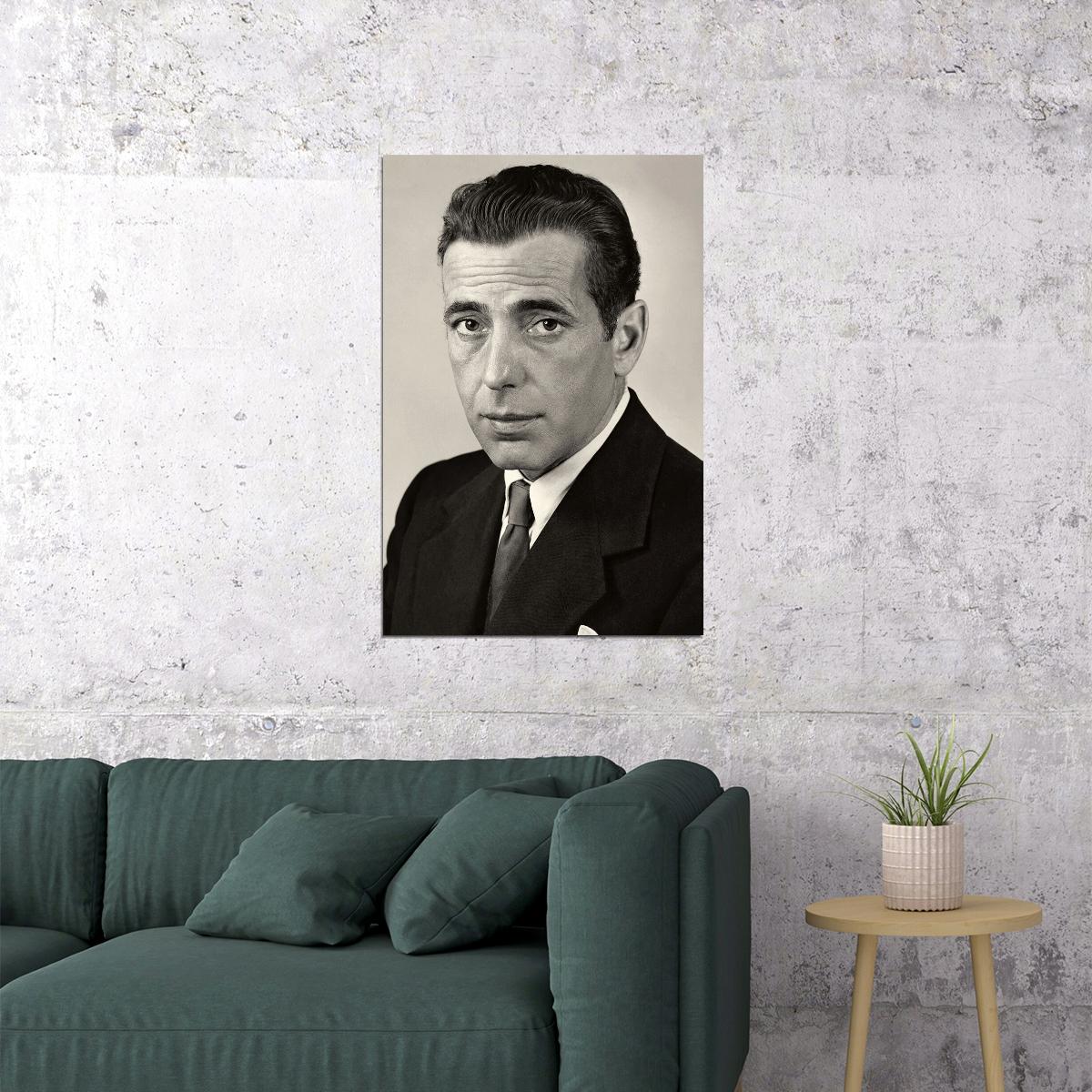 Humphrey Bogart Artist American Actress Poster Wall Art Print Home Wall Decor