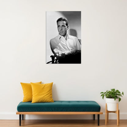 Humphrey Bogart American Actress Poster Wall Art Print Home Wall Decor