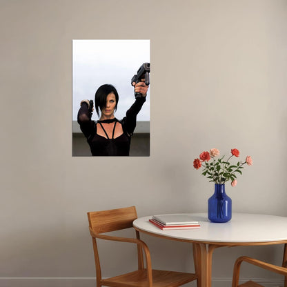 Aeon Flux Movıe Charlize Theron Action Murderer Poster Wall Art Print Home Wall Decor