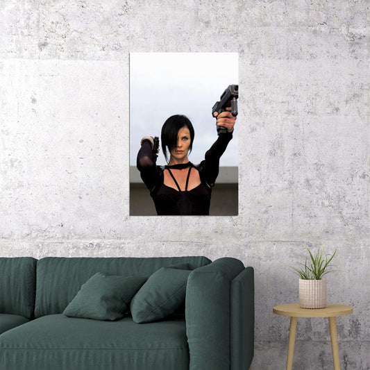 Aeon Flux Movıe Charlize Theron Action Murderer Poster Wall Art Print Home Wall Decor