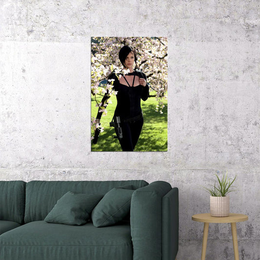 Aeon Flux Movıe Charlize Theron Science Fiction Poster Wall Art Print Home Wall Decor