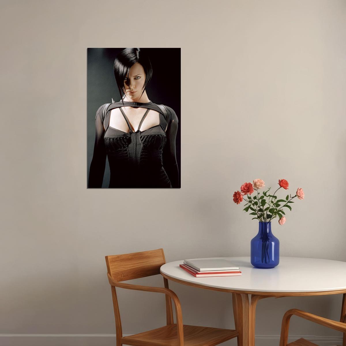 Aeon Flux Movıe Charlize Theron Adventure Action Poster Wall Art Print Home Wall Decor