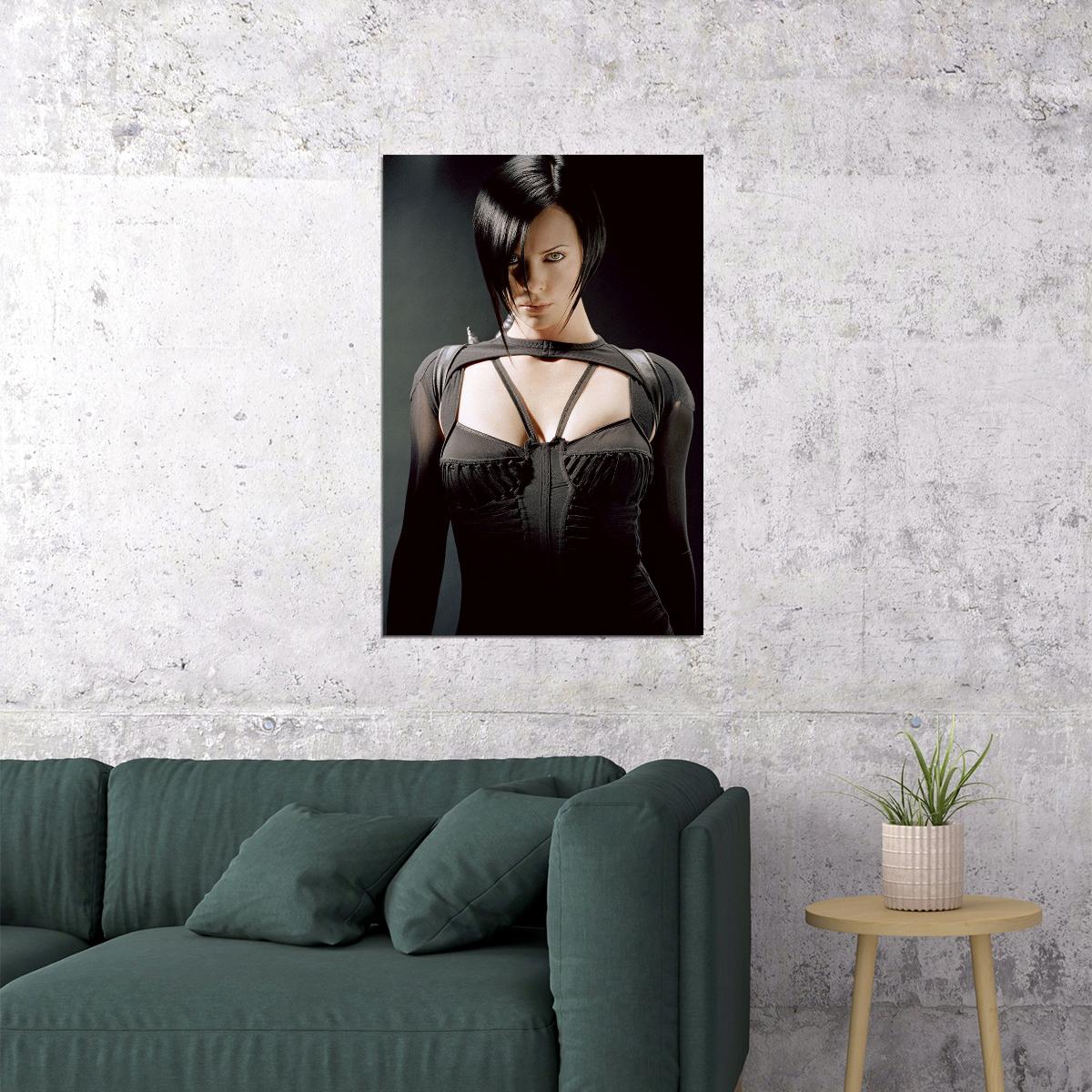 Aeon Flux Movıe Charlize Theron Adventure Action Poster Wall Art Print Home Wall Decor