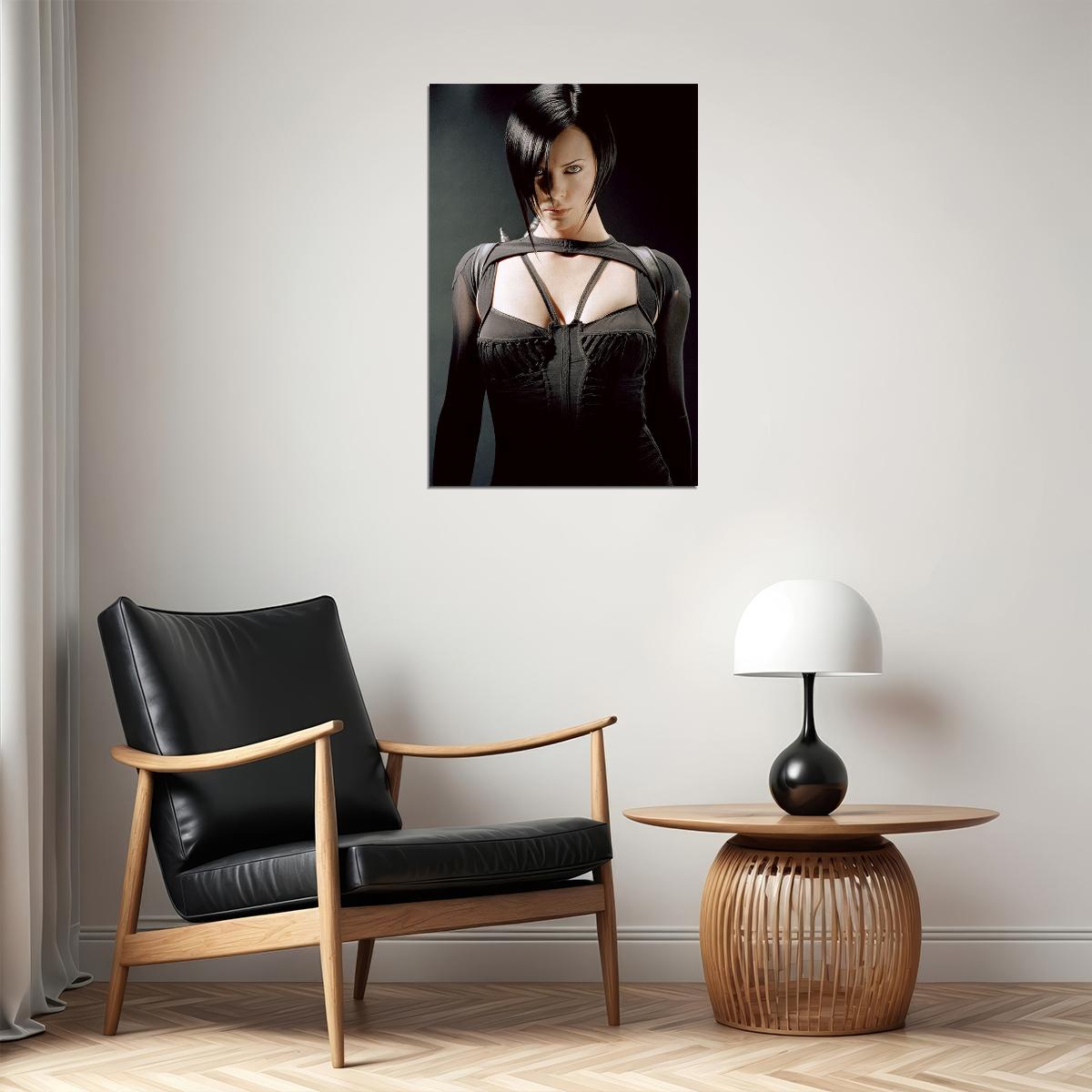 Aeon Flux Movıe Charlize Theron Adventure Action Poster Wall Art Print Home Wall Decor