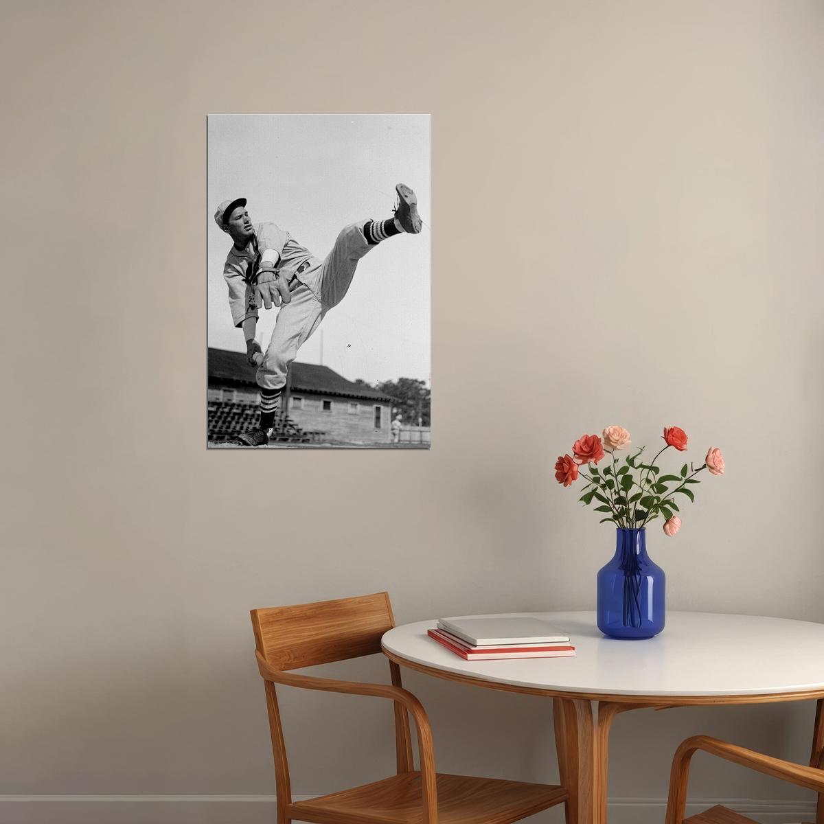 Dizzy Dean Sport Atlethe Poster Wall Art Print Home Wall Decor