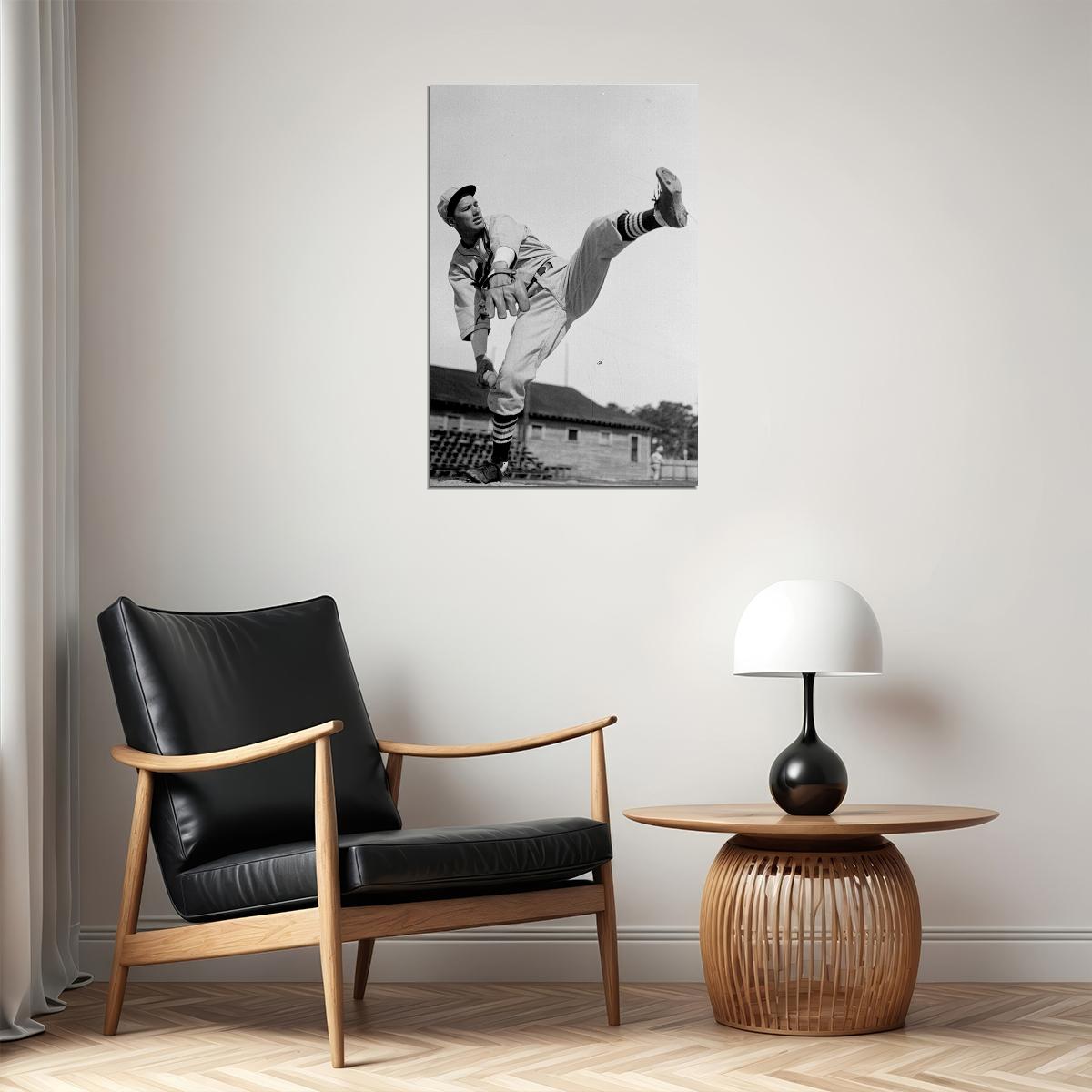 Dizzy Dean Sport Atlethe Poster Wall Art Print Home Wall Decor