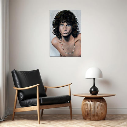 Jim Morrison Posed The Doors Music Songwriter Poster Wall Art Print Home Wall Decor