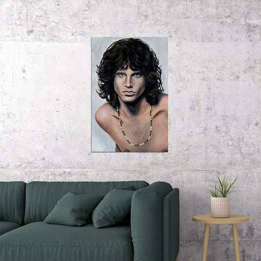 Jim Morrison Posed The Doors Music Songwriter Poster Wall Art Print Home Wall Decor