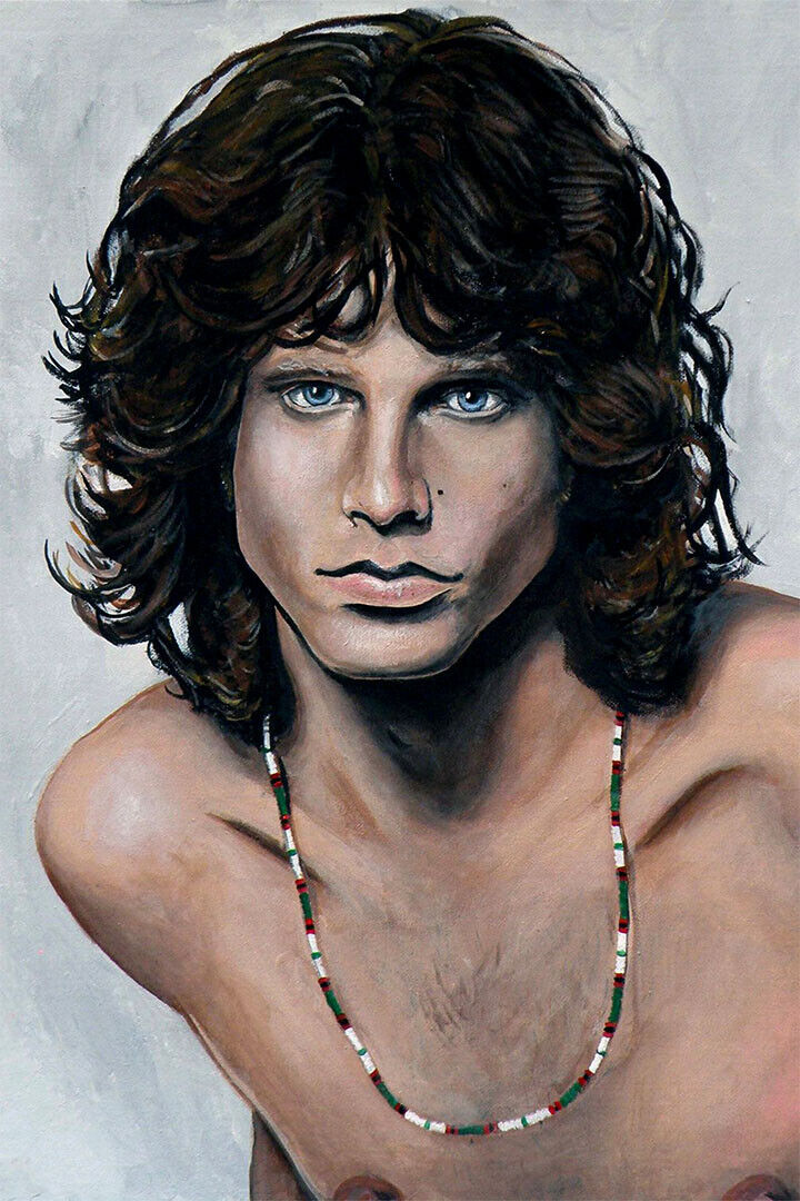 Jim Morrison Posed The Doors Music Songwriter Poster Wall Art Print Home Wall Decor