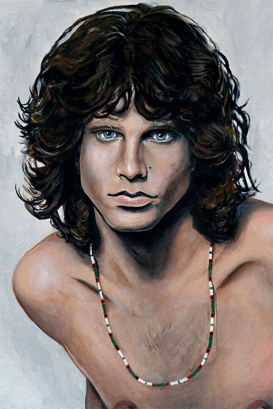 Jim Morrison Posed The Doors Music Songwriter Poster Wall Art Print Home Wall Decor