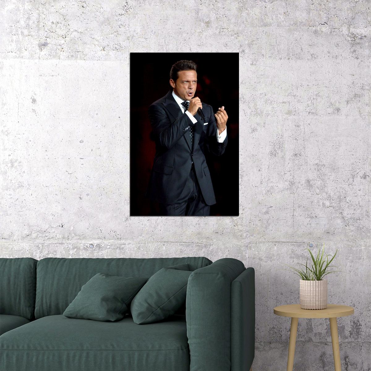 Luis Miguel Latin Male Singer Music Poster Wall Art Print Home Wall Decor