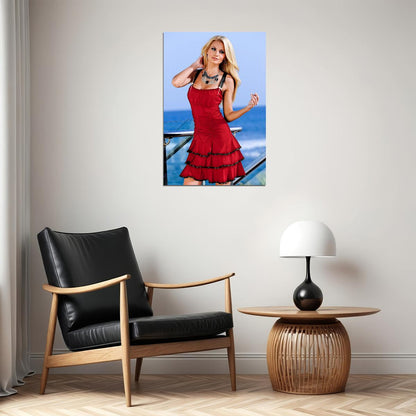Angela Marcello Sexy Model Fashion Poster Wall Art Print Home Wall Decor