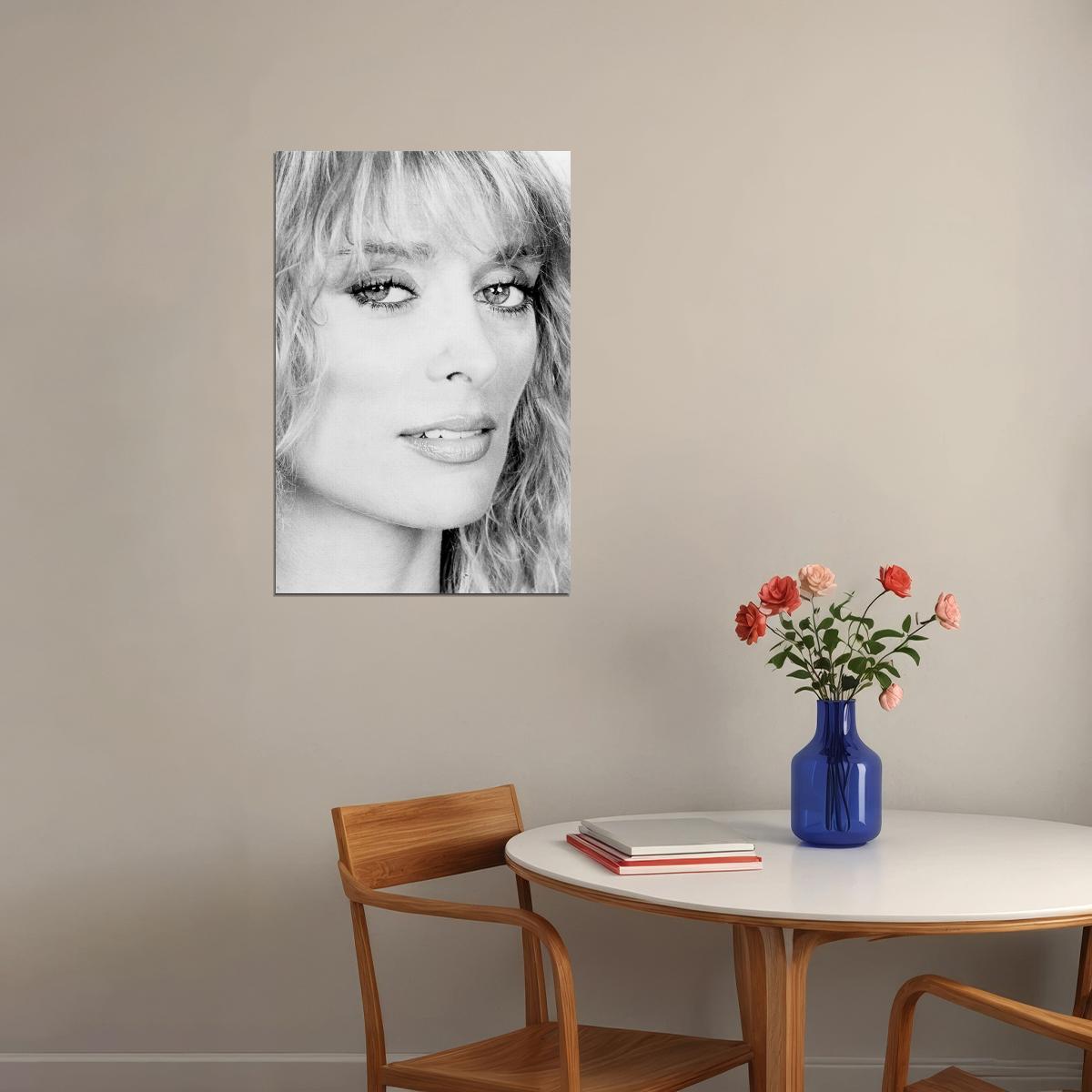 Movie Actress Sybil Danning White Bikini Actress Poster Wall Art Print Home Wall Decor