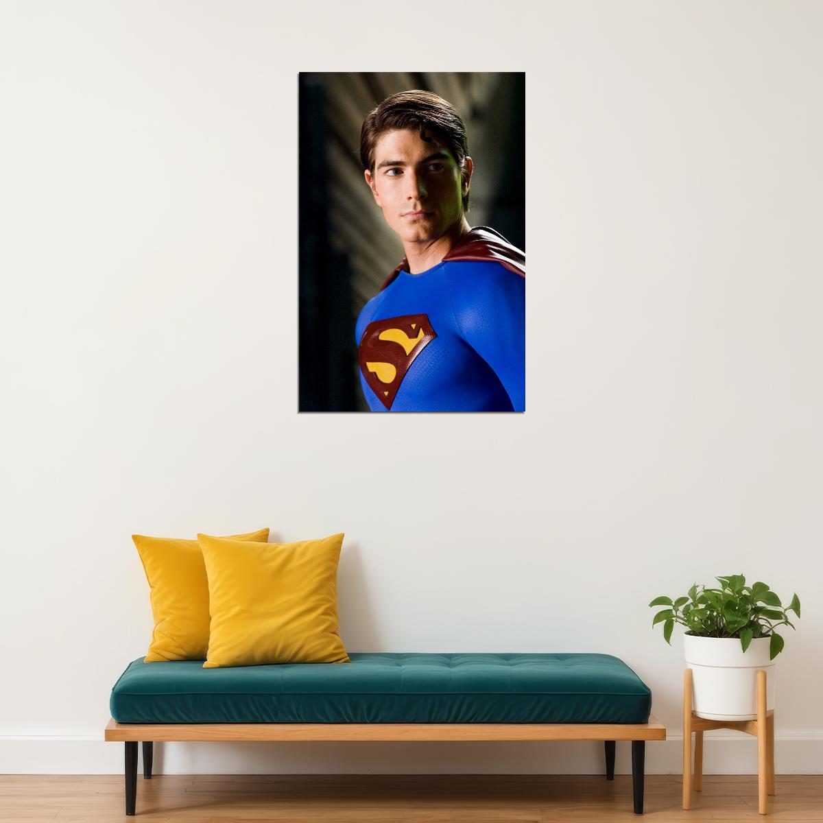 Superman Returns Movie Science Fiction Action Poster Wall Art Print Home Wall Decor