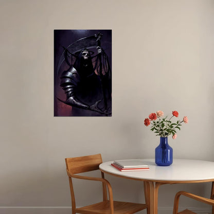 The Reaper Blacklıght And Flocked Horror Poster Wall Art Print Home Wall Decor