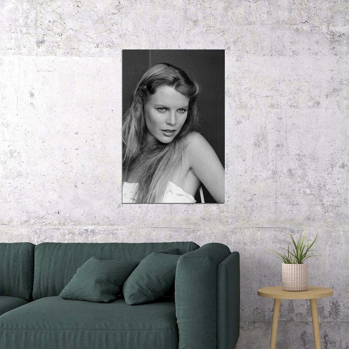 Movie Actress Kim Basinger Posed Model Artist Poster Wall Art Print Home Wall Decor