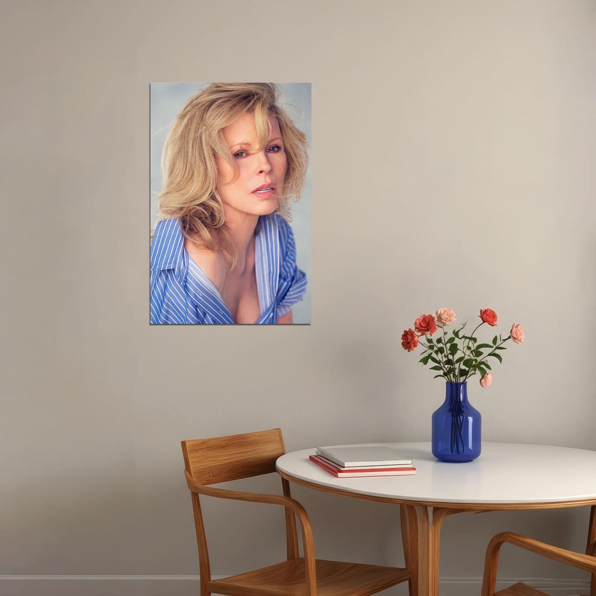 Movie Actress Kim Basinger Posed Actor Model Poster Wall Art Print Home Wall Decor