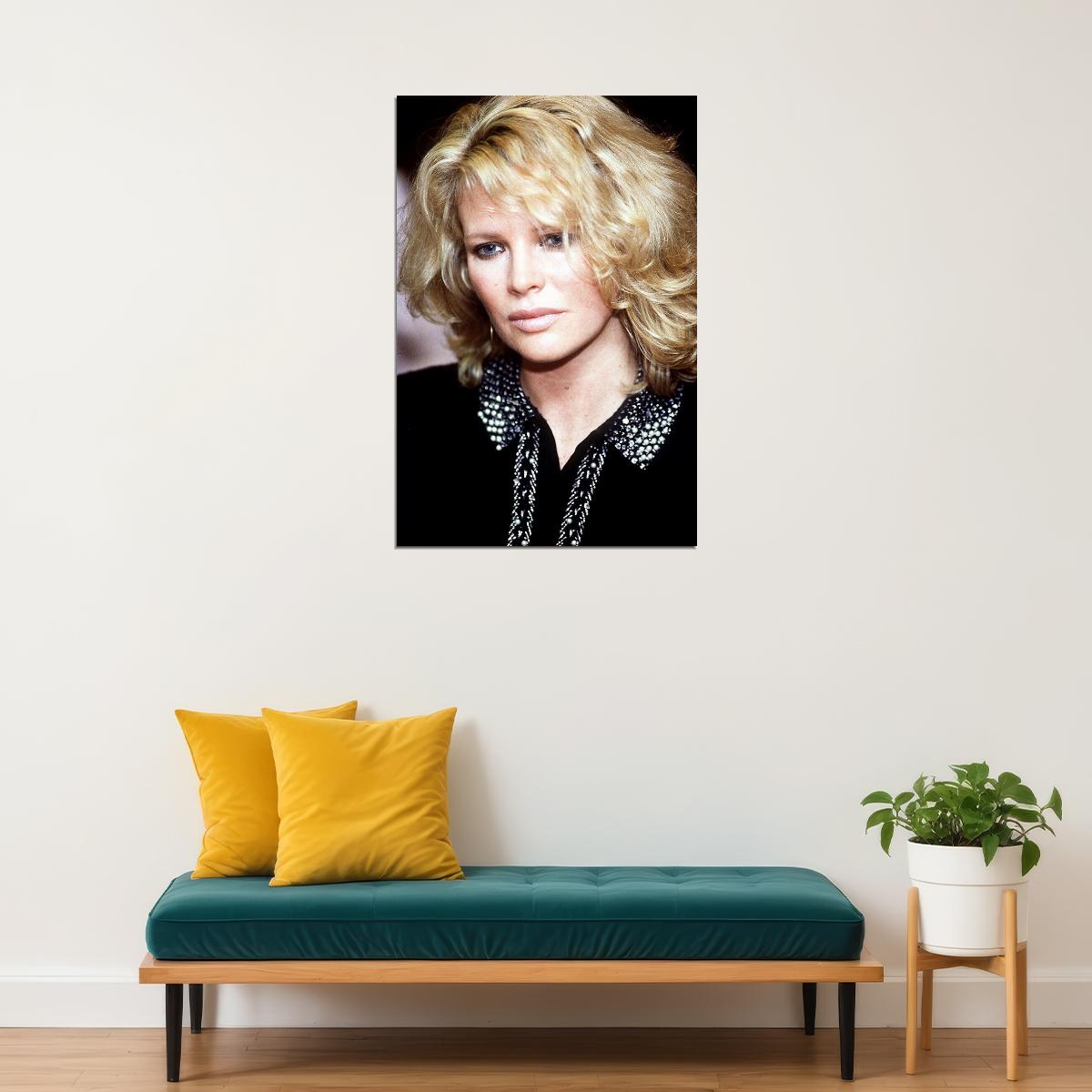 Movie Actress And Model Kim Basinger Posed Poster Wall Art Print Home Wall Decor