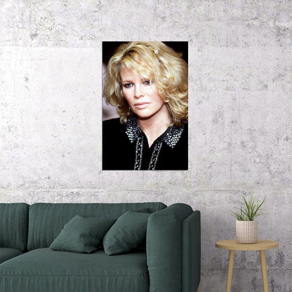 Movie Actress And Model Kim Basinger Posed Poster Wall Art Print Home Wall Decor
