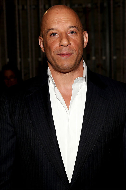 Actor Vin Diesel Posed Colorful Personality Screenwriter Poster Wall Art Print Home Wall Decor