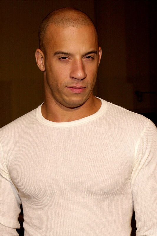 Actor Vin Diesel Posed Screenwriter Artist Poster Wall Art Print Home Wall Decor