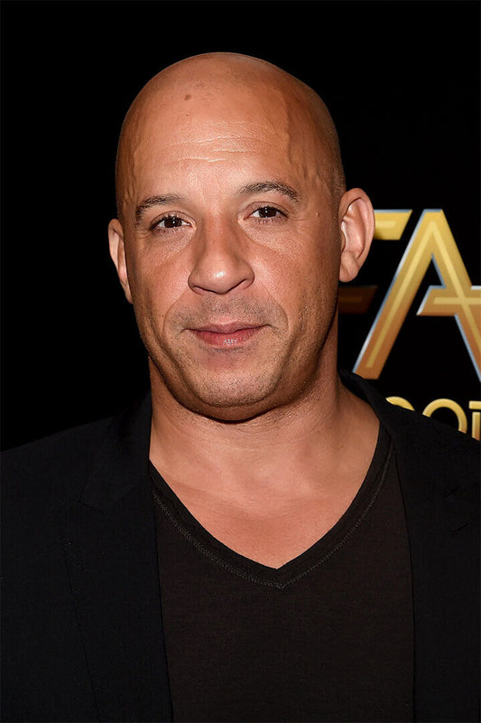 Actor Vin Diesel Posed Prducer Director Poster Wall Art Print Home Wall Decor