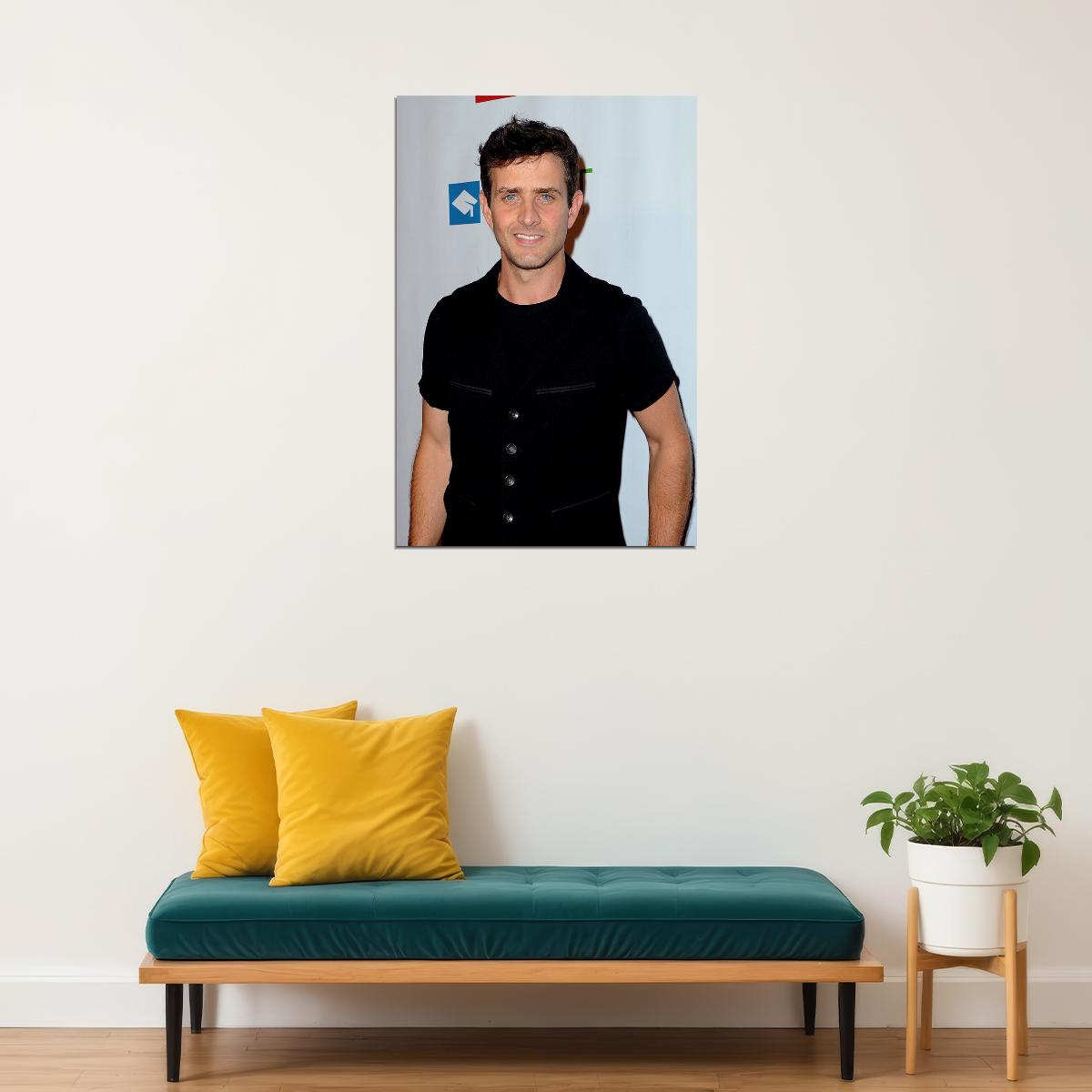 Joe Mcintyre Singer Artist Music Group Member Poster Wall Art Print Home Wall Decor