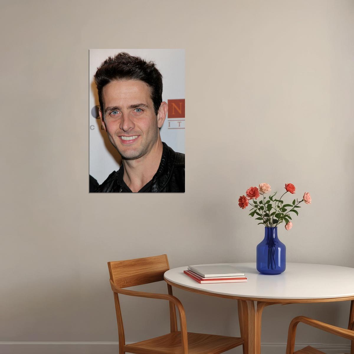 Joe Mcintyre Music Producer Music Group Member Poster Wall Art Print Home Wall Decor