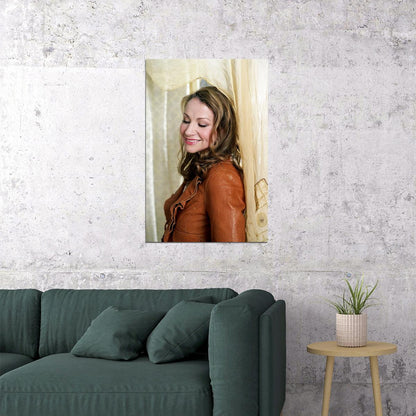 Joan Osborne Posing Singer Beautiful Artist Poster Wall Art Print Home Wall Decor