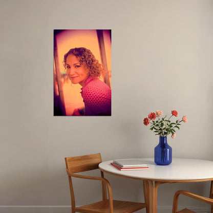 Joan Osborne Laughing Artist Musician Poster Wall Art Print Home Wall Decor
