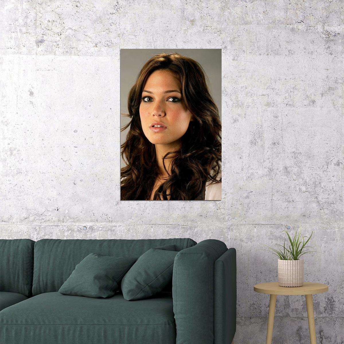 Mandy Moore Posing Music Artist Actor Singer Poster Wall Art Print Home Wall Decor