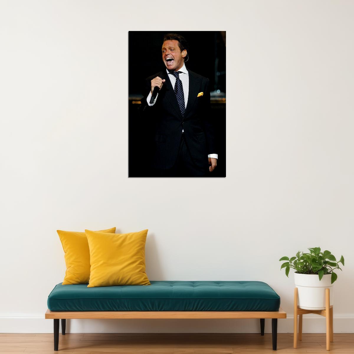 Luis Miguel Latin Male Singer Music Event Singing Poster Wall Art Print Home Wall Decor