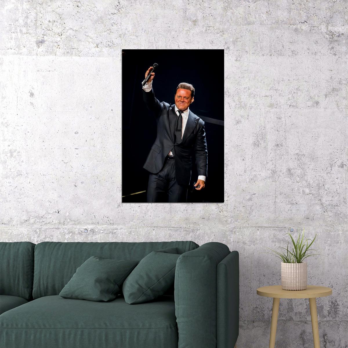 Luis Miguel Latin Male Singer Music Event Poster Wall Art Print Home Wall Decor