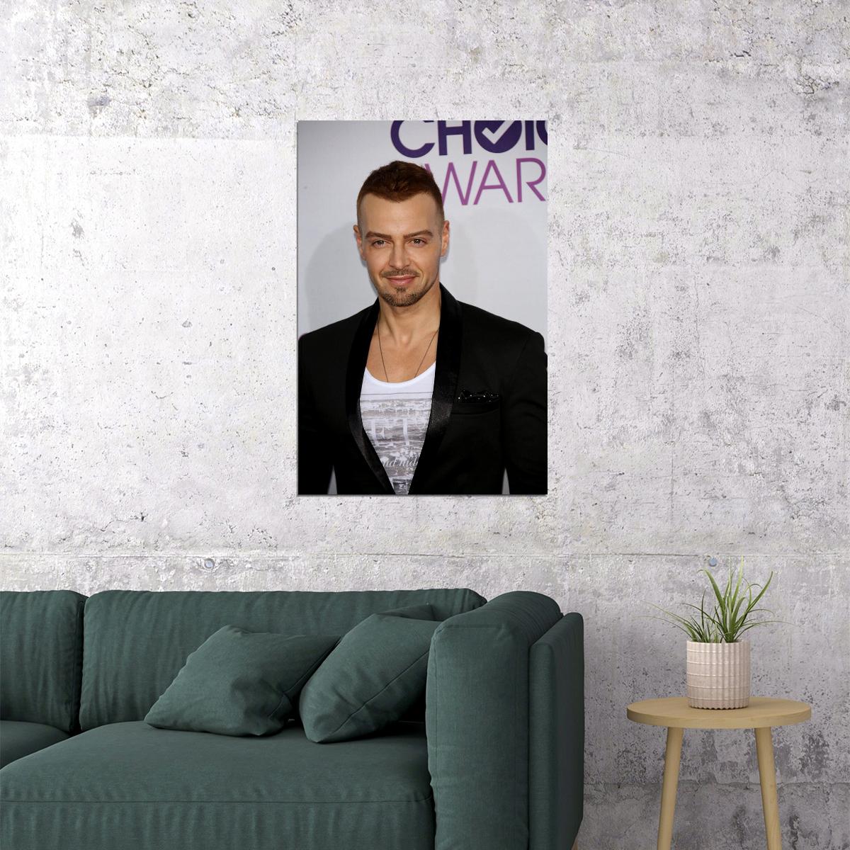 Joey Lawrence Tv Movie Actor Cute Poster Wall Art Print Home Wall Decor