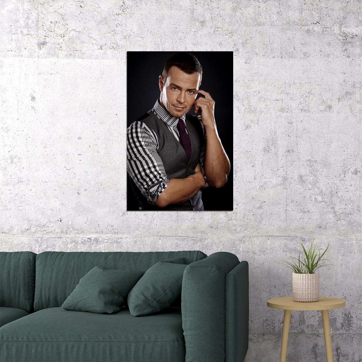 Joey Lawrence Tv Movie Actor Charisma Poster Wall Art Print Home Wall Decor