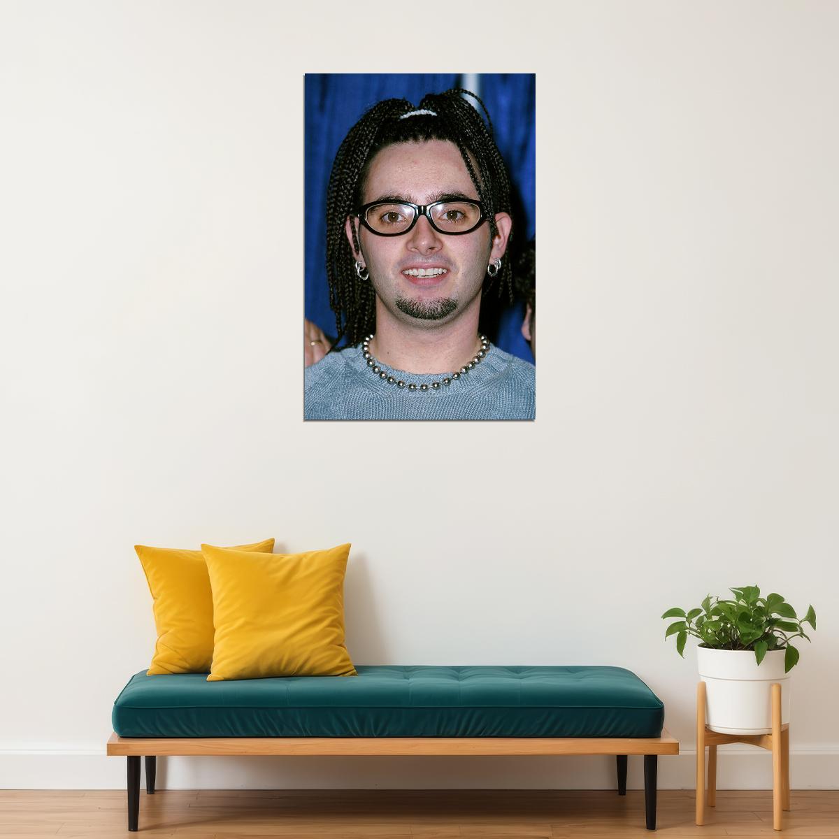 Chris Kirkpatrick Musician Poster Wall Art Print Home Wall Decor
