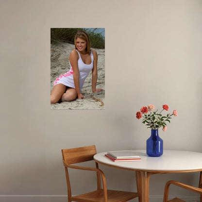 Sherri Chanel Sexy Hot Female Model Poster Wall Art Print Home Wall Decor